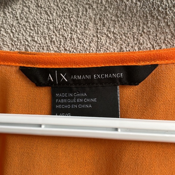 Armani exchange linen Tank top - Picture 2 of 5